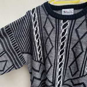 Medium ugly sweater polyester nylon mix
